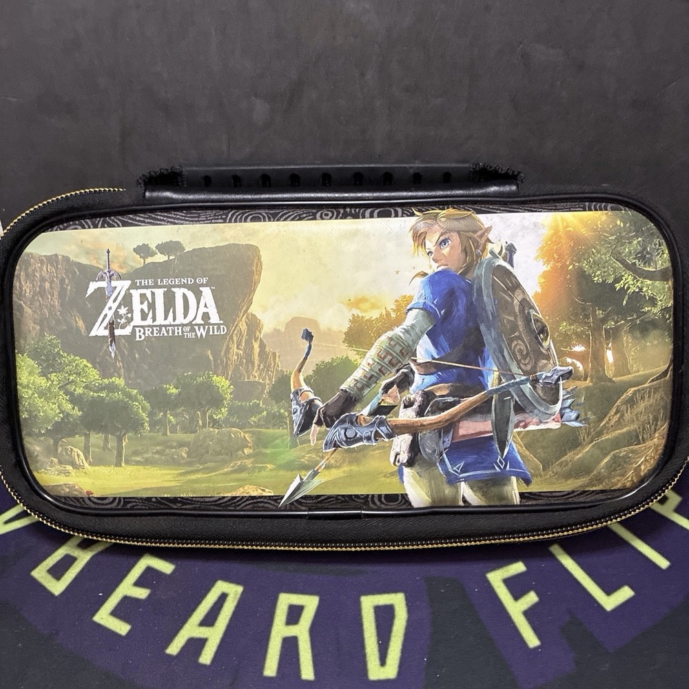 Nintendo Zelda Padded Carrying Case for Nintendo Switch Console, Black D3
